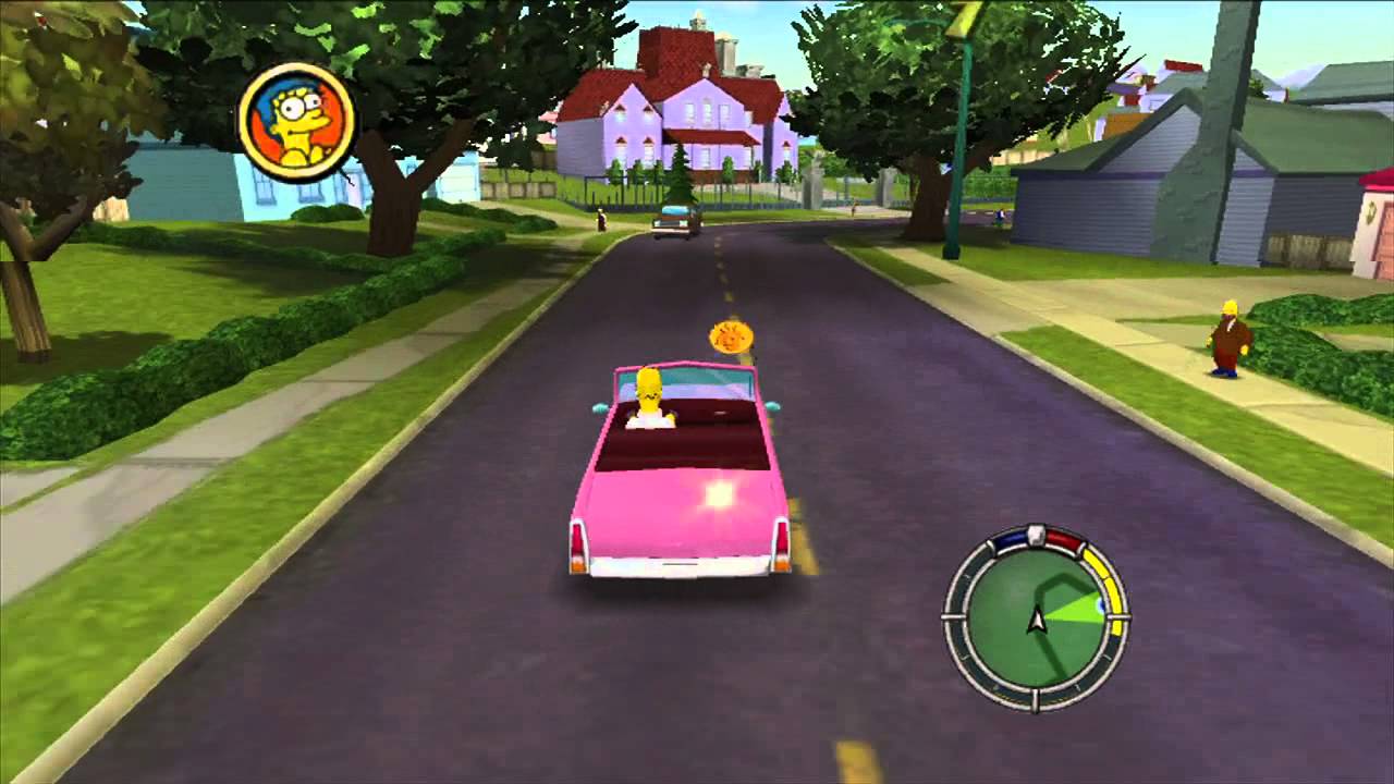The Simpsons Hit And Run Xbox 360